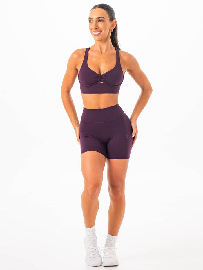 NKD Invisible Scrunch Shorts - Merlot Clothing Ryderwear