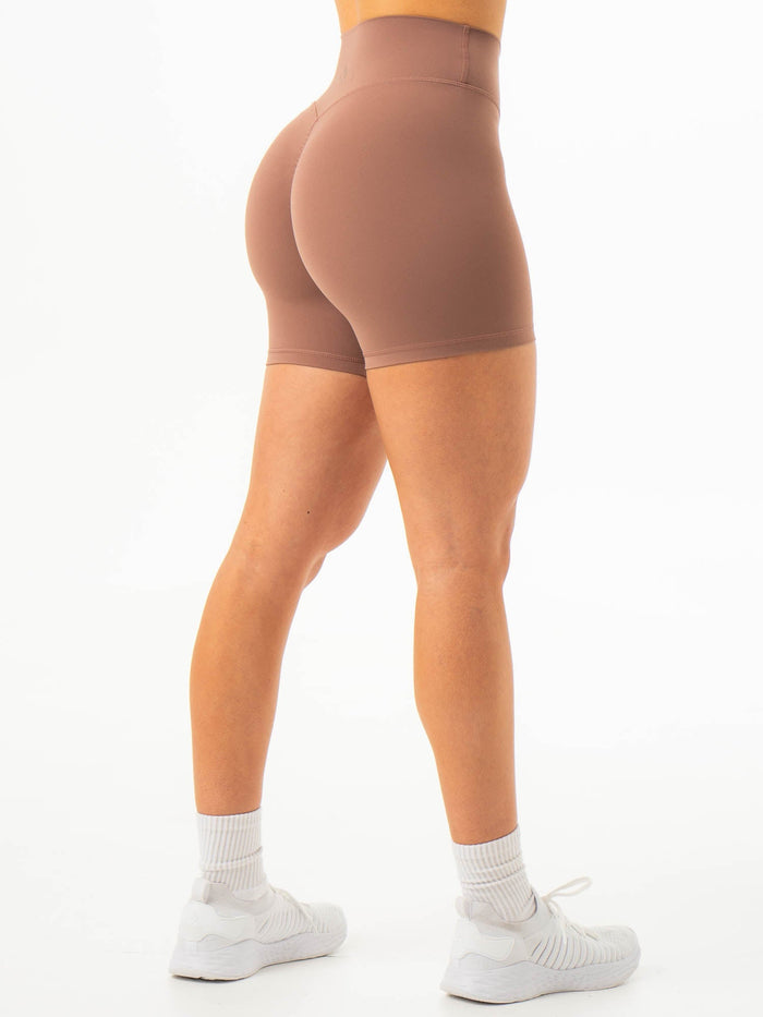 NKD Invisible Scrunch Shorts - Mocha Clothing Ryderwear