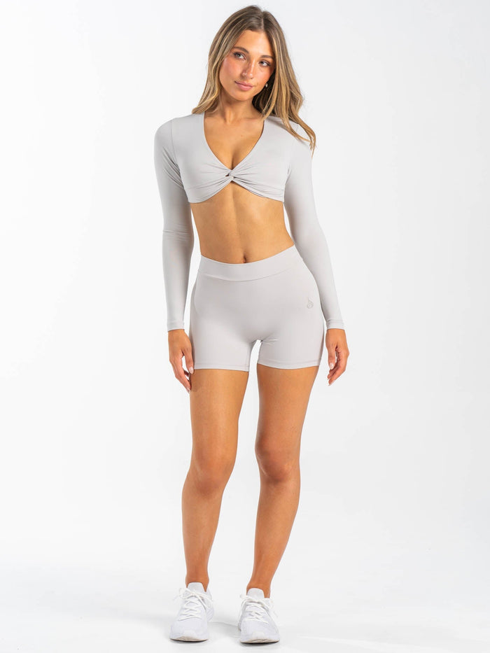 NKD Knot Long Sleeve Top - Sugar Dust Clothing Ryderwear