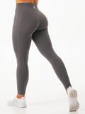 NKD Pocket Leggings - Charcoal Clothing Ryderwear
