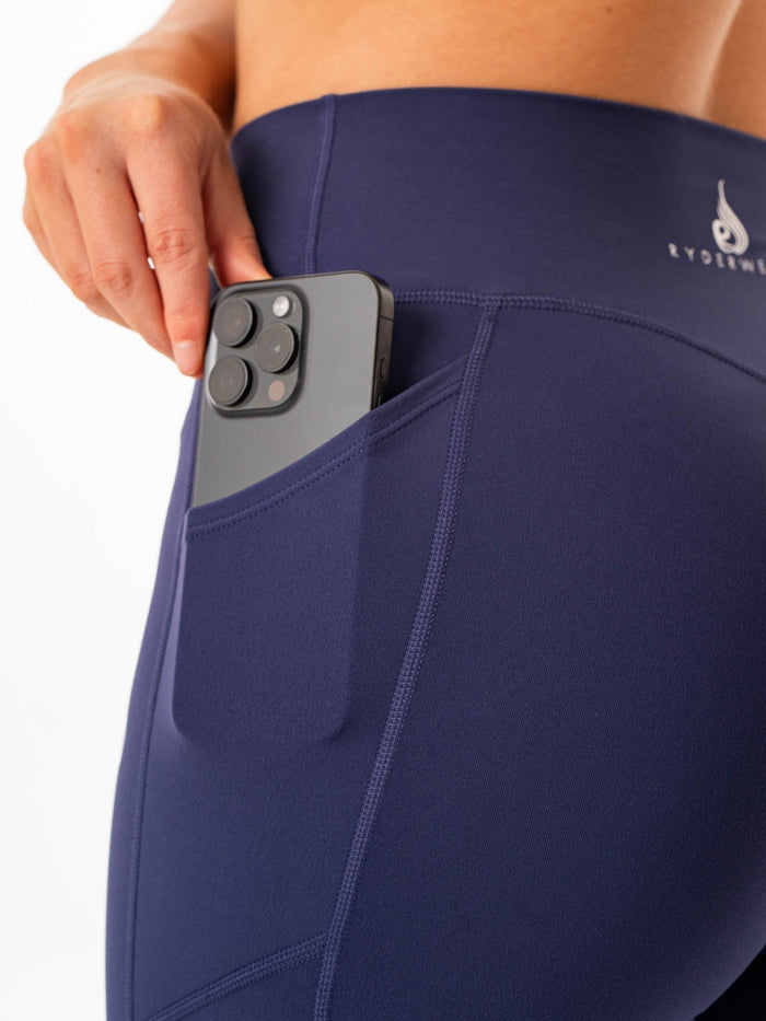 NKD Pocket Shorts - Navy Clothing Ryderwear