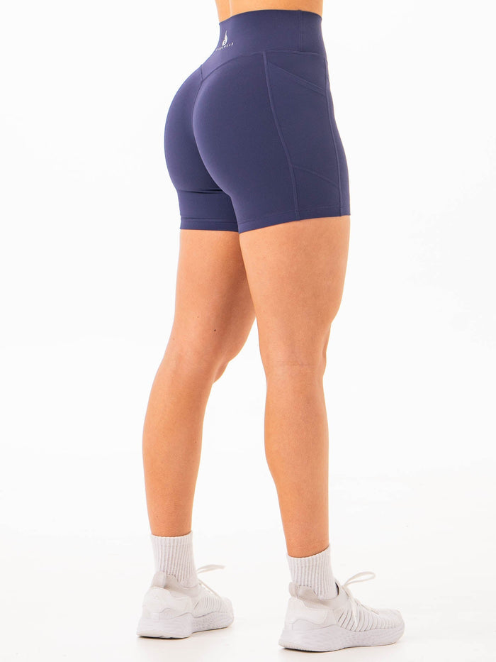 NKD Pocket Shorts - Navy Clothing Ryderwear