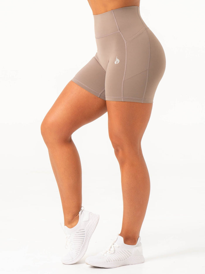 NKD Pocket Shorts - Taupe Clothing Ryderwear