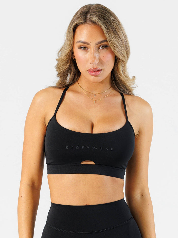 NKD Staples Bra - Black Clothing Ryderwear
