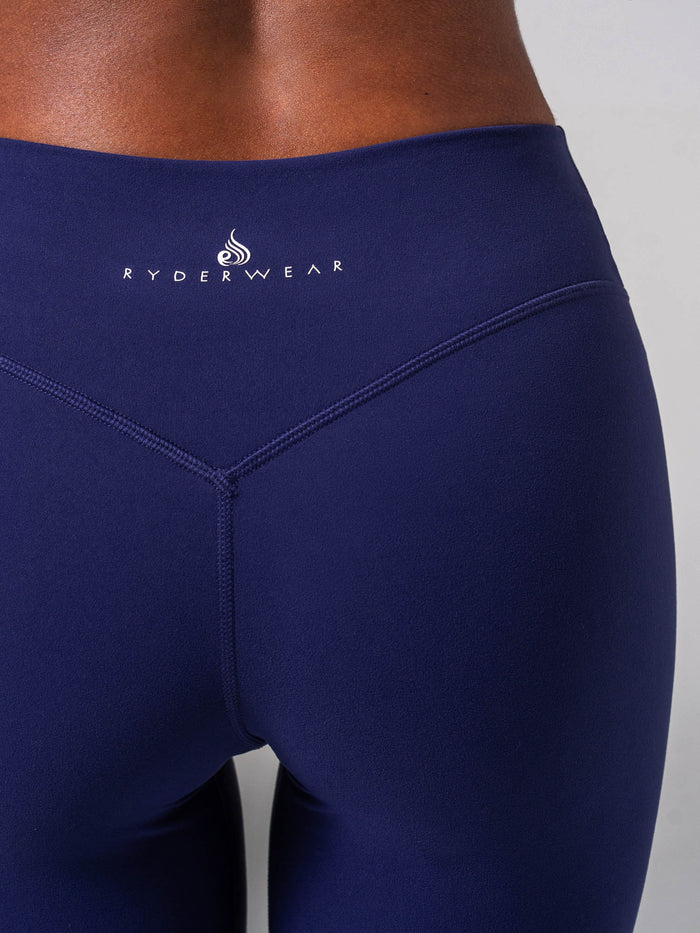 NKD Luxe Leggings - Navy Clothing Ryderwear