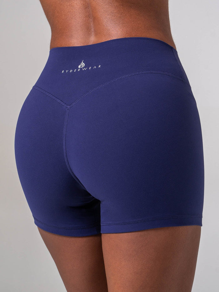 NKD Luxe Shorts - Navy Clothing Ryderwear