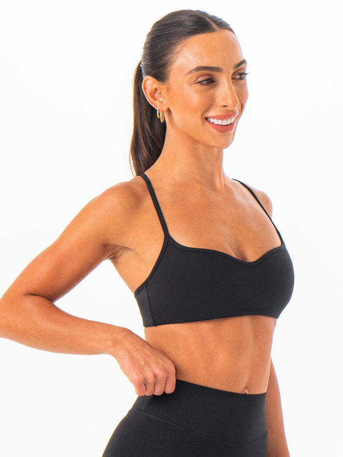 NKD Sweetheart Bra - Black Clothing Ryderwear