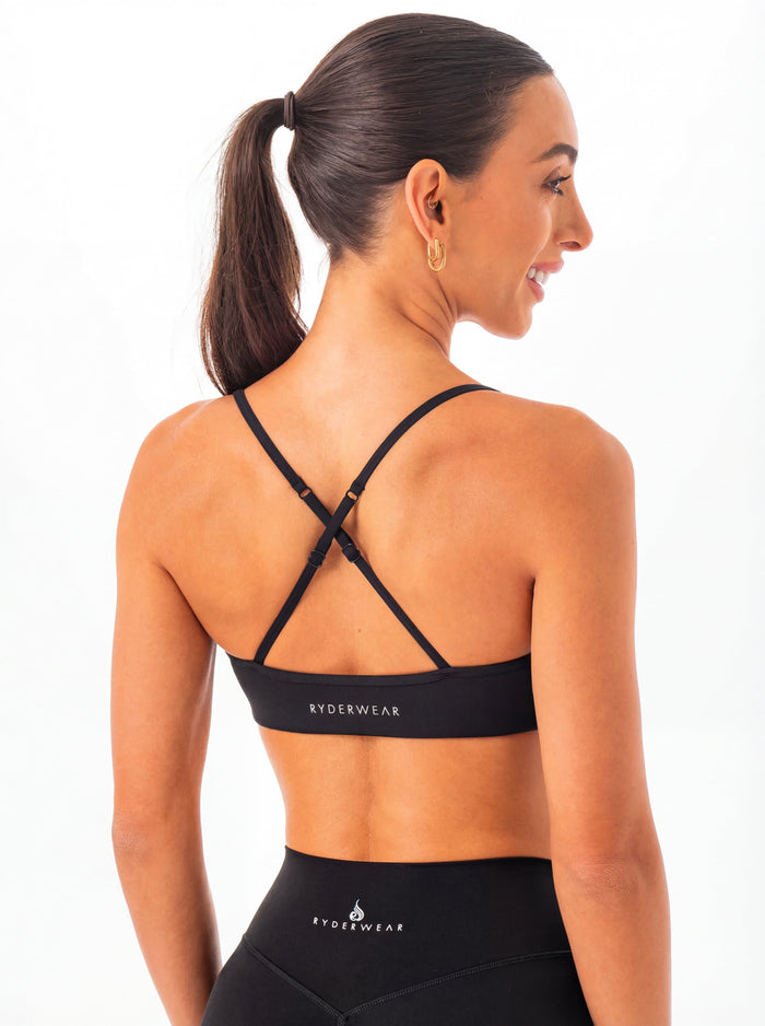 NKD Sweetheart Bra - Black Clothing Ryderwear