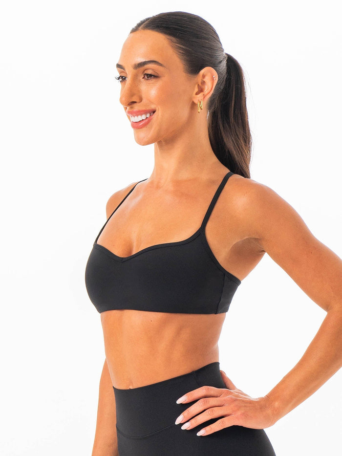 NKD Sweetheart Bra - Black Clothing Ryderwear