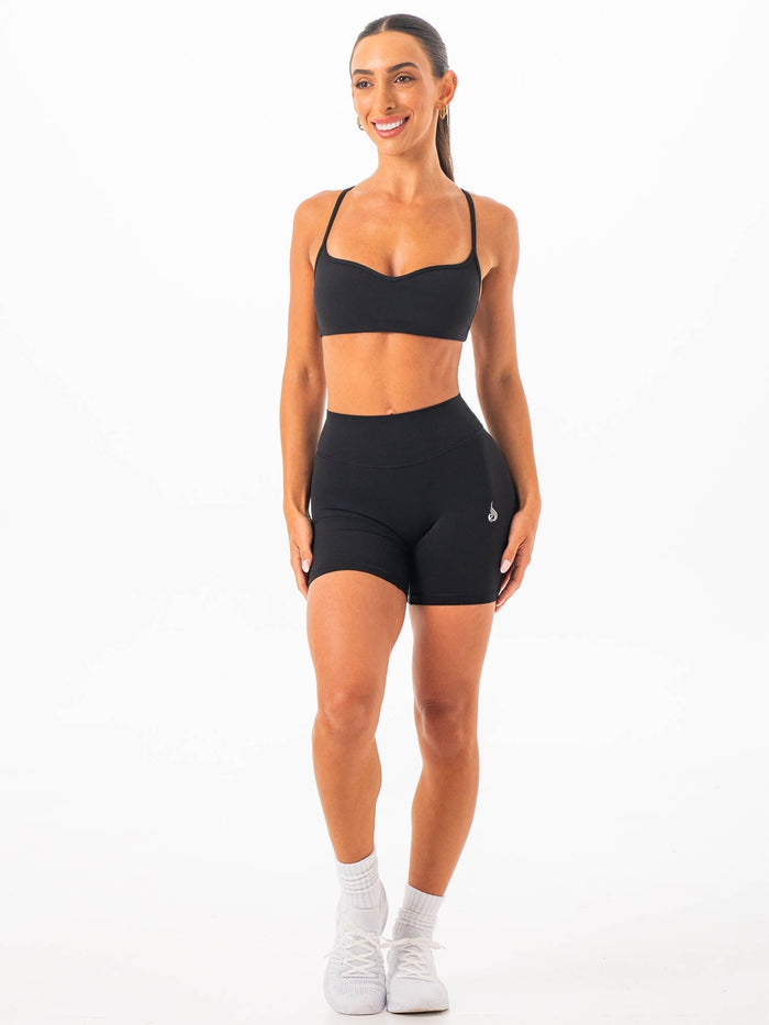 NKD Sweetheart Bra - Black Clothing Ryderwear