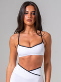 NKD Sweetheart Contrast Bra - White/black Clothing Ryderwear