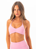 NKD Sweetheart Halter Bra - Pink Clothing Ryderwear