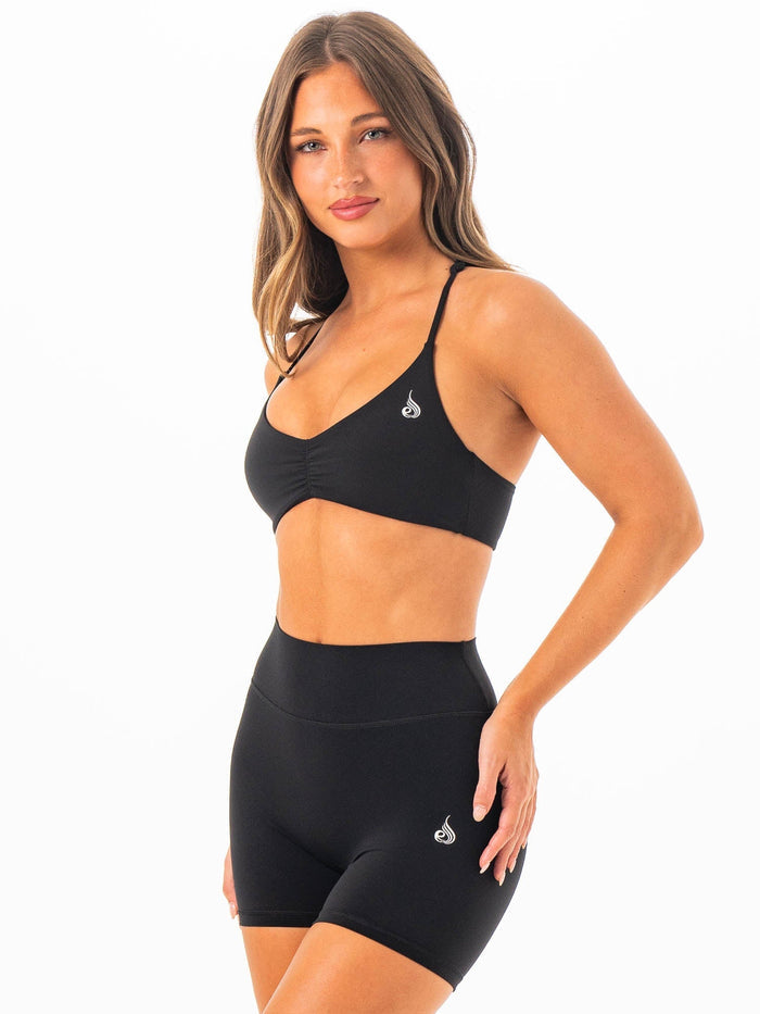 NKD Sweetheart T-Back Bra - Black Clothing Ryderwear
