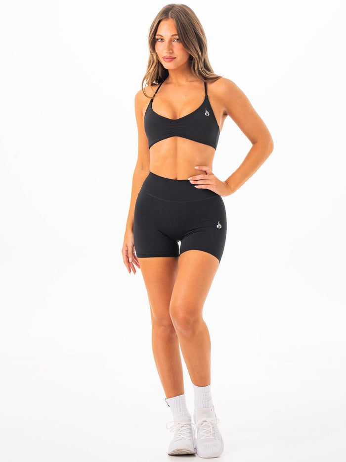 NKD Sweetheart T-Back Bra - Black Clothing Ryderwear