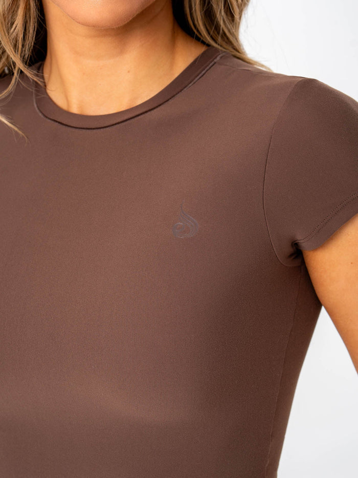 NKD Tee - Chocolate Clothing Ryderwear