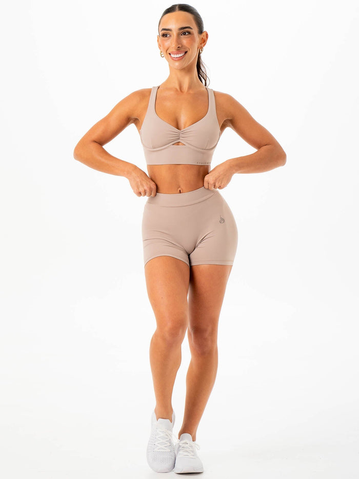 NKD Underwire Bra - Almond Clothing Ryderwear