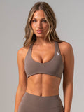 NKD V Neck Bra - Cocoa Clothing Ryderwear