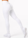 NKD V Scrunch Leggings - White Clothing Ryderwear