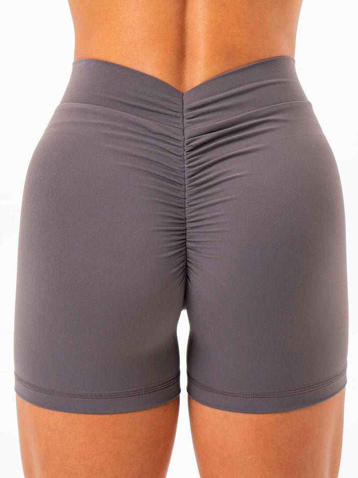 NKD V Scrunch Shorts - Truffle Clothing Ryderwear