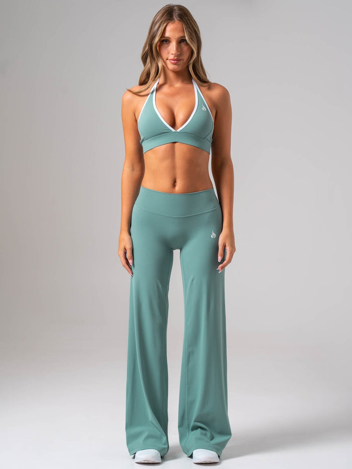 NKD Wide Legging - Regular - Aquamarine Clothing Ryderwear