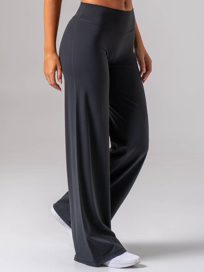NKD Wide Legging - Regular - Midnight Black Clothing Ryderwear