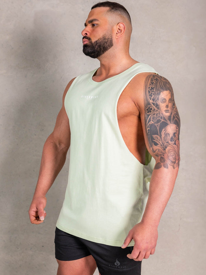NRG Baller Tank - Matcha Clothing Ryderwear