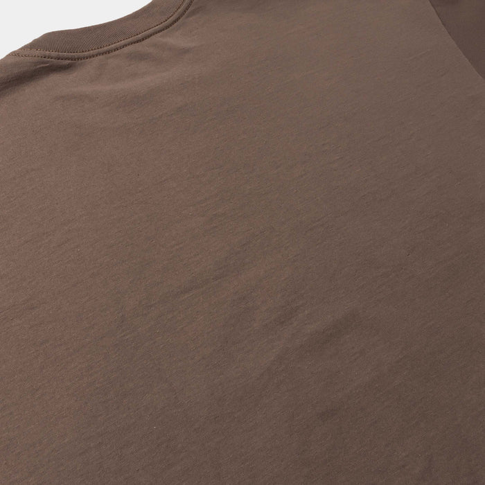 NSW Boxy Crew Mens Short Sleeve Shirt (Mink Brown)