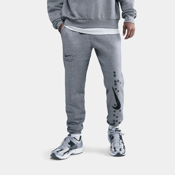 NSW Club Cuffed Fleece Mens Pants (Dark Grey Heather)
