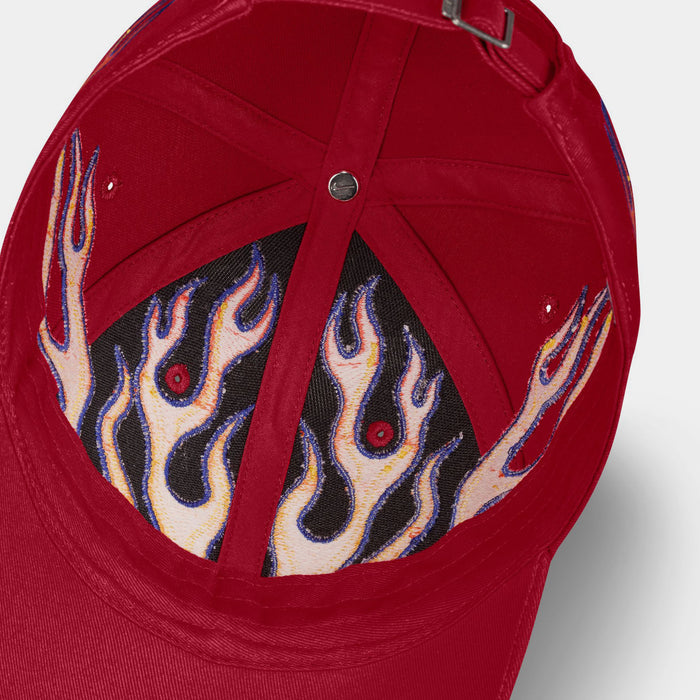 NSW Club Flame Stapback Mens Hat (Red/Orange)