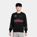 NSW Crew Club Pullover Mens Long Sleeve Shirt (Black)