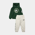 NSW Essential Pullover and Jogger Preschool Set (Forest Green/Cream)