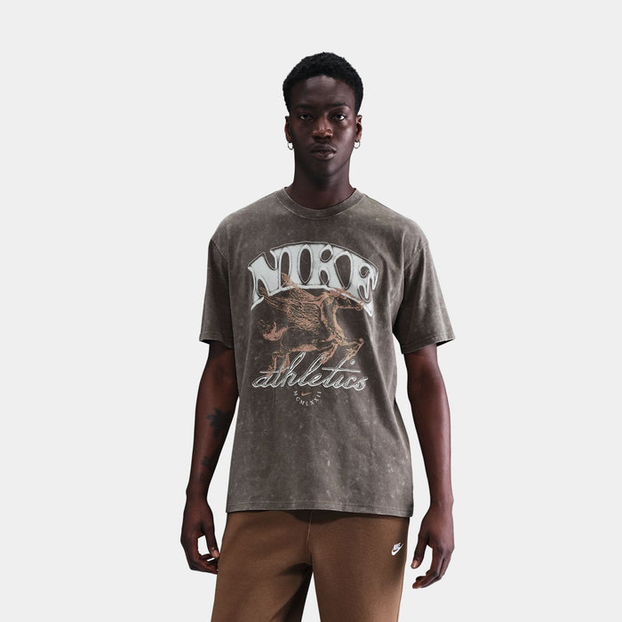 NSW Max 90 Mens Short Sleeve Shirt (Brown/Cave Stone)