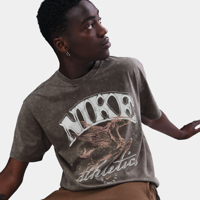 NSW Max 90 Mens Short Sleeve Shirt (Brown/Cave Stone)
