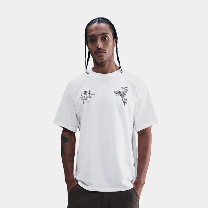 NSW Max 90 On The Wings Of Victory Mens Short Sleeve Shirt (White/Black)