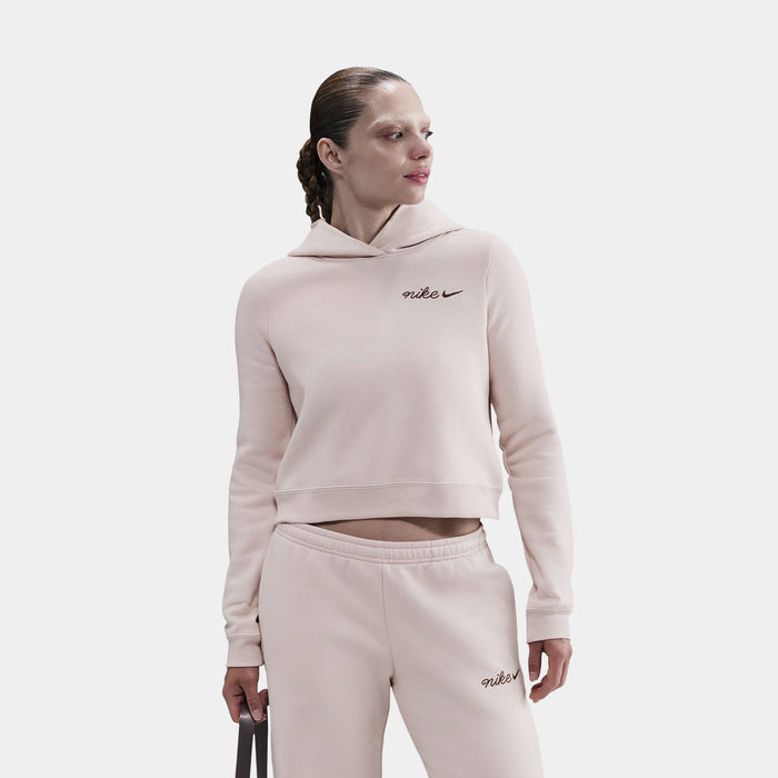 NSW Phoenix Fleece Shrunken Womens Hoodie (Silt Red)