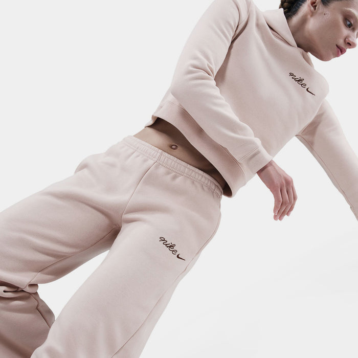 NSW Phoenix Fleece Straight Leg Womens Sweatpants (Silt Red)