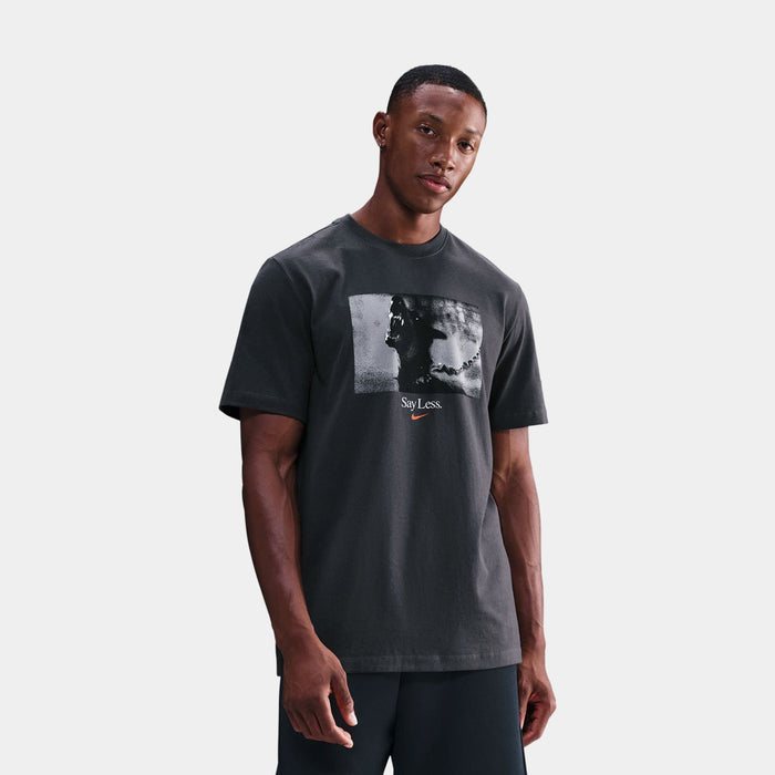 NSW Say Less Graphic Mens Short Sleeve Shirt (Grey/White)