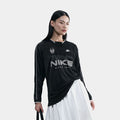 NSW Since 1972 Long Sleeve Womens Jersey (Black/Grey)