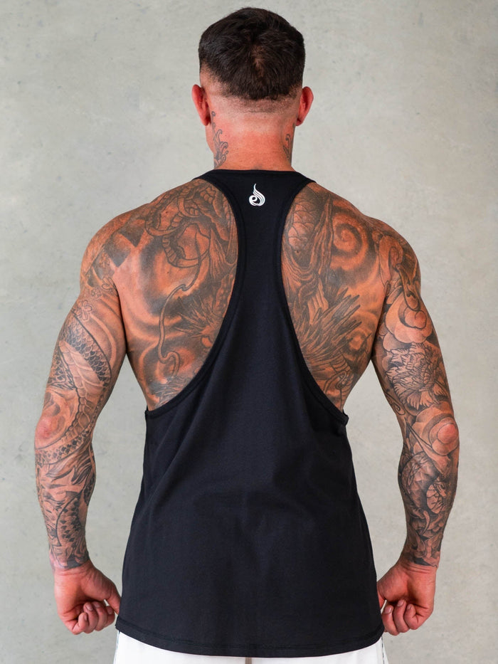 Octane Stringer - Faded Black Clothing Ryderwear