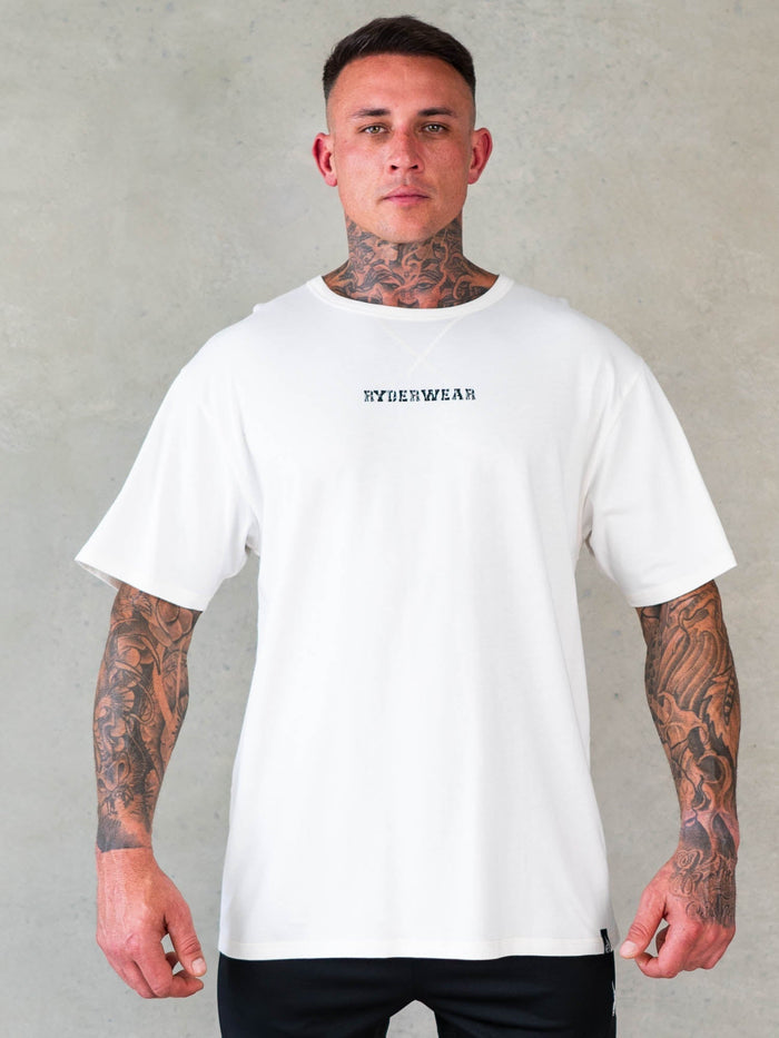 Octane T-Shirt - Off White Clothing Ryderwear