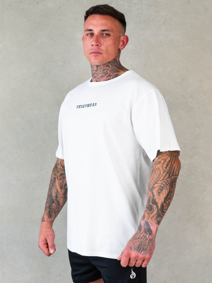 Octane T-Shirt - Off White Clothing Ryderwear
