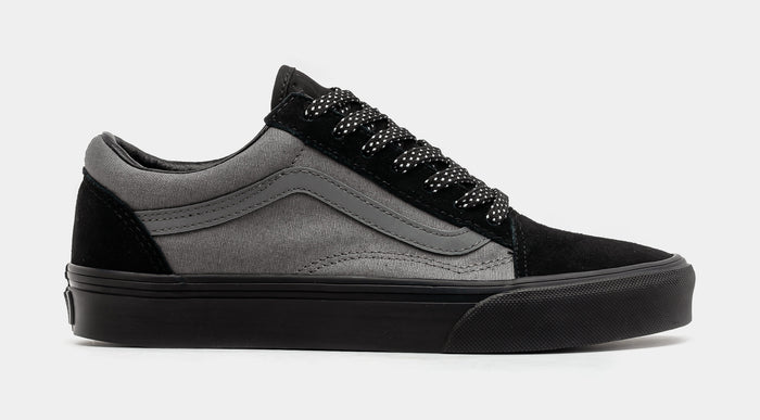 Old Skool Grade School Skate Shoes (Black/Grey)