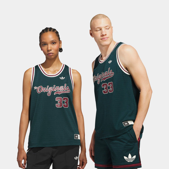 Originals Basketball Mens Jersey (Green/Red)
