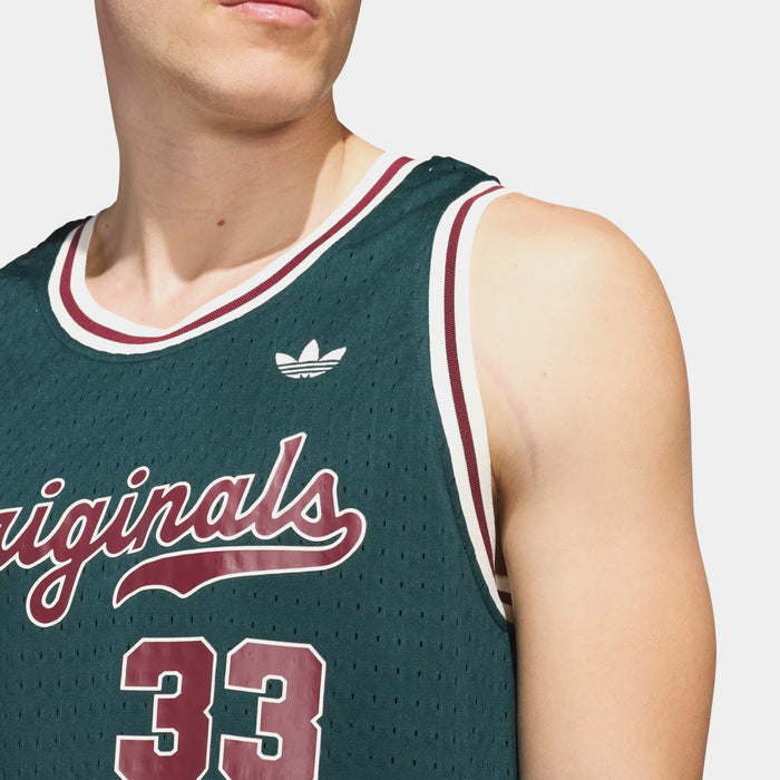 Originals Basketball Mens Jersey (Green/Red)