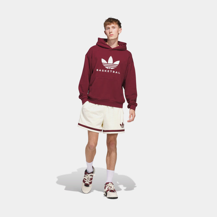 Originals Basketball Mens Shorts (Ivory/Shadow Red)