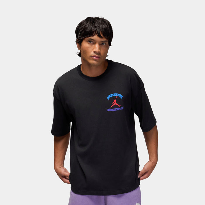 Others Make It Happen Since '85 Graphic Mens Short Sleeve Shirt (Black/Red)