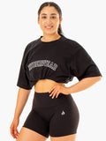 Oversized T-Shirt - Black Clothing Ryderwear