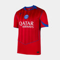 Paris Saint Germain Third Stadium 2025/26 Replica Mens Jersey (Global Red/Sport Red/Hyper Royal)