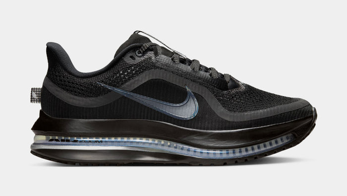 Pegasus Premium Womens Running Shoes (Black/Black/Metallic Silver)