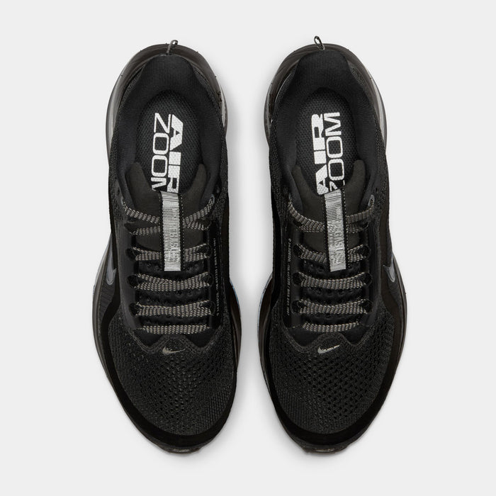 Pegasus Premium Womens Running Shoes (Black/Black/Metallic Silver)